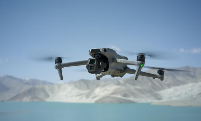 DJI Air 3S｜Installing the ND Filter or Wide-Angle Lens