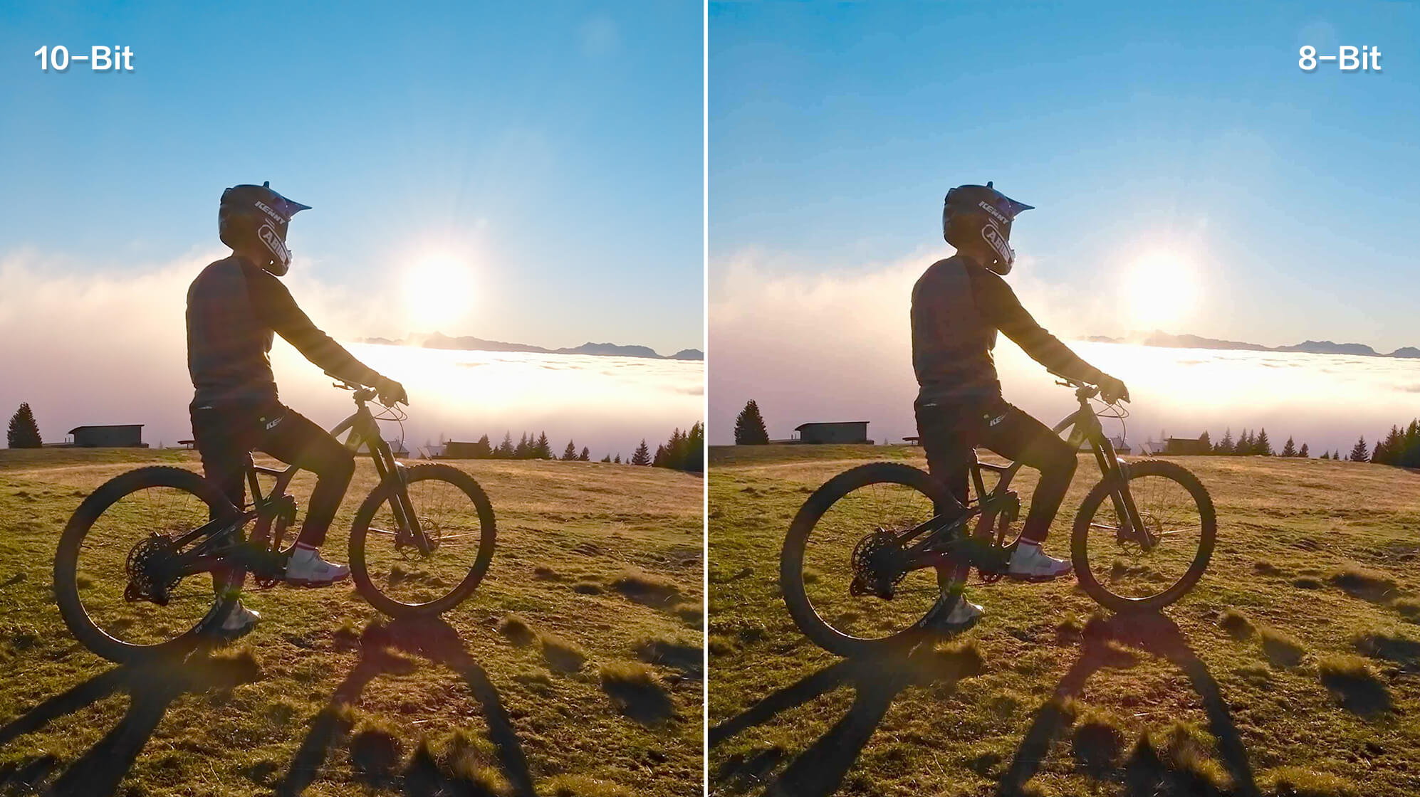 action camera color depth comparison