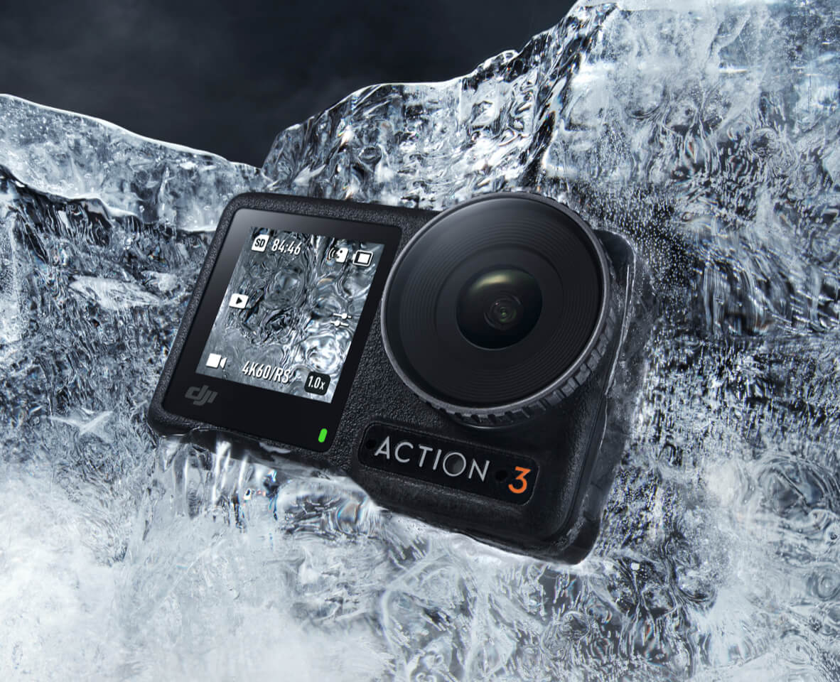 cold resistant action camera